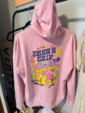 A.LAB Pink Hooded Sweatshirt